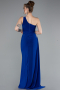 Robe de Soirée Longue Bleu Saxe ABU2964