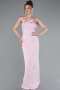 Robe de Soirée Longue Poudre ABU4988