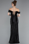 Robe De Soirée Longue Noir ABU3611