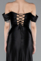 Robe De Soirée Longue Noir ABU3611