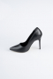 Stiletto Cuir Noir AB1140