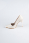Stiletto Cuir Beige AB1140