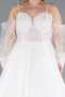 Robes de Mariage Longue Blanc ABG118
