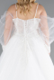 Robes de Mariage Longue Blanc ABG118