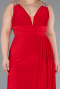 Robe De Soirée Grande Taille Longue Rouge ABU4968