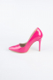 Stiletto Cuir Verni Fushia ABR1140