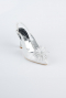 Chaussure de soirée Coupe Au Laser Argent MJ9003