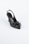 Chaussure de soirée Coupe Au Laser Noir MJ9003