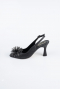 Chaussure de soirée Coupe Au Laser Noir MJ9003