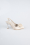 Chaussure de soirée Satin Vison MJ9004