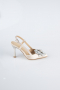 Chaussure de soirée Satin Vison MJ9005