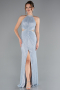 Robe De Soirée Longue Bleu clair ABU4324