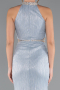 Robe De Soirée Longue Bleu clair ABU4324