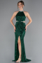 Robe De Soirée Longue Émeraude ABU4324