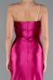 Robe de Soirée Longue Fushia ABU5022