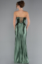 Robe De Soirée Longue Vert Pistache ABU4944