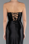 Robe De Soirée Longue Noir ABU4944