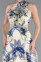 Robe de Soirée Longue Multicolore ABU4686