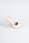 Stiletto Cuir Verni Vison ABR1140