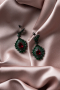 Boucle d'Oreille Émeraude BJ601