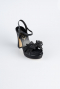 Chaussure de soirée Argenté Noir MJC2331