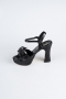 Chaussure de soirée Argenté Noir MJC2331
