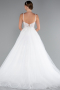 Robes de Mariage Longue Blanc ABG134