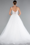 Robe de Mariée Grande Taillev Longue Blanc ABG142