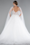 Robes de Mariage Longue Blanc ABG137