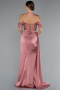 Robe De Soirée Satin Longue Pelure D'oignon ABU6140