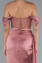 Robe De Soirée Satin Longue Pelure D'oignon ABU6140