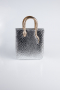 Sac de Soirée A motifs Argent KC143