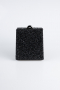 Sac de Soirée Luxe Pierreux Noir KC702