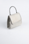 Sac de Soirée Luxe A motifs Platine SH842