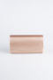 Sac De Soirée Luxe Cuir Dentelé Rose SH806