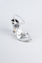 Chaussure de soirée Cuir Verni Argent AB1141
