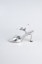 Chaussure de soirée Cuir Verni Argent AB1141