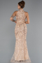 Robe De Soirée Longue Or ABU4791