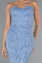 Robe De Soirée Longue Indigo ABU4517