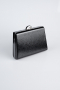 Sac de Soirée Luxe A motifs Noir KC715