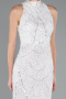 Robe De Soirée Longue Blanc ABU4791