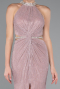 Robe de Soirée Longue Poudre ABU4324