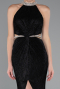 Robe de Soirée Longue Noir ABU4324