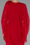 Robe de Cérémonie Midi Rouge ABK2382