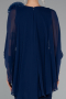 Robe de Cérémonie Midi Bleu Marine ABK2382