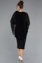 Robe de Cérémonie Midi Noir ABK2382