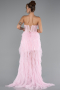 Robe De Soirée Longue Poudre ABU5071
