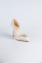 Stiletto Satin Vison MJ8008