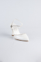 Chaussure de soirée Cuir Blanc MJD5150