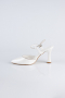 Chaussure de soirée Cuir Blanc MJD5150